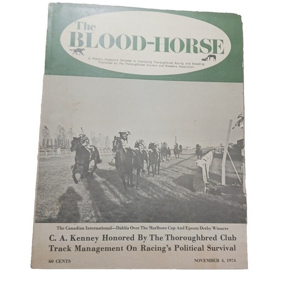 Other - The Blood-Horse Magazine November 4 1974 Thoroughbred Racing Breeding Vintage